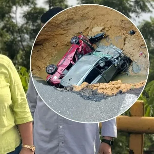 Gobernador de Atlántico pidió a habitantes de Barranquilla que no pasen por la zona donde se cayó el puente, en la salida a Soledad.