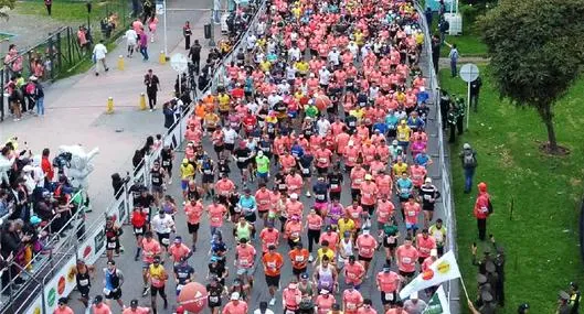 Media Maratón de Bogotá 2024, que lanza app Samsung de seguimiento de tiempo en vivo