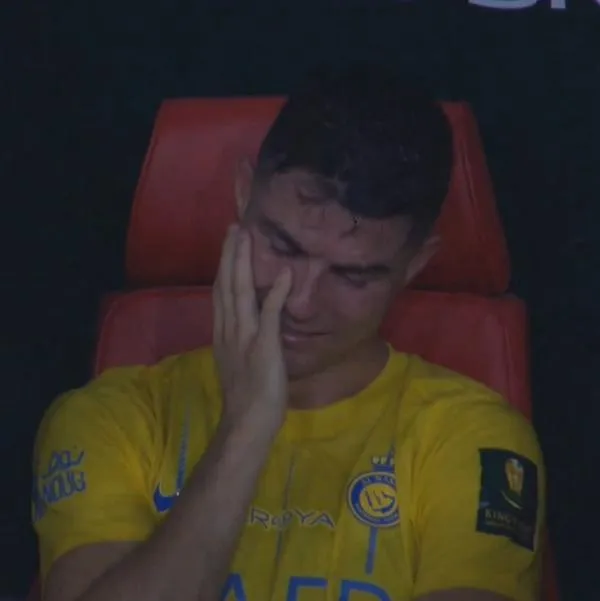 Cristiano Ronaldo terminó desconsolado tras perder final con el Al-Nassr: video y qué pasó