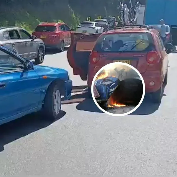 Accidente en La Línea causa un monumental trancón que afecta a viajeros 