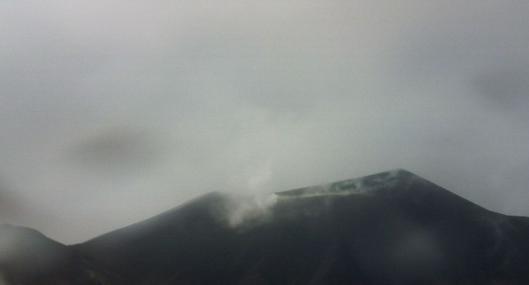 Actividad del volcán Puracé. 