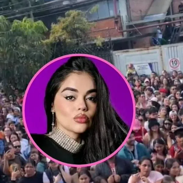 Así se vieron las afueras del Canal RCN, en Las Américas, luego de que La Segura llegó a apoyar a los Papilla de La casa de los famosos