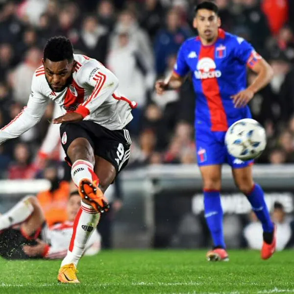 Miguel Ángel Borja está imparable con River Plate: se fue de triplete contra Tigre