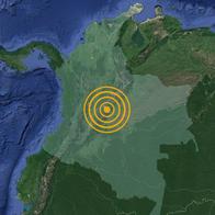 Temblor en Colombia hoy 2024-06-03 06:52:42 en Restrepo - Meta, Colombia
