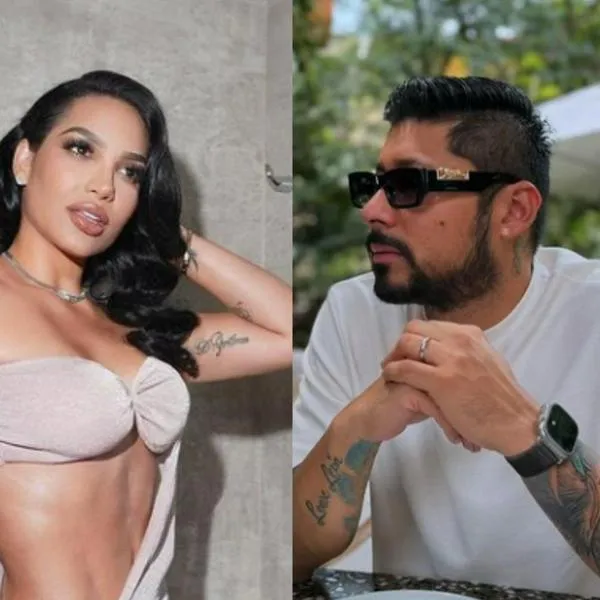 Andrea Valdiri y Lowe León se reencontraron luego de batalla legal.