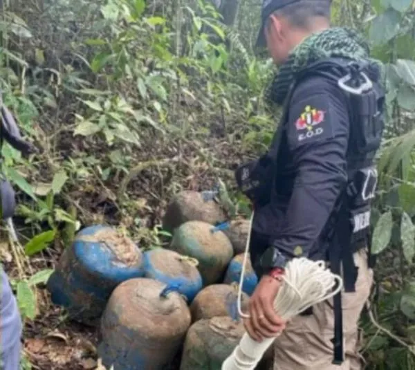 Hallaron explosivos con los que atacarían a la Fuerza Pública en Cali y Dagua
