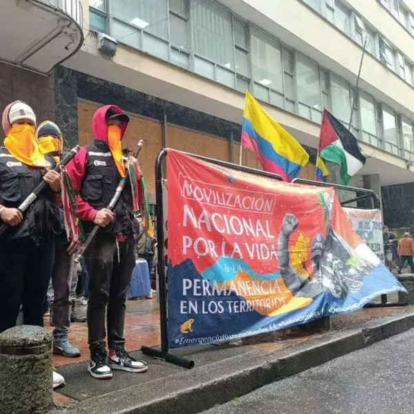 Grupo de indígenas se tomó la Nunciatura Apostólica en Bogotá