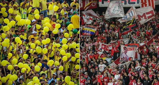 Final Bucaramanga vs. Santa Fe; ¿habrá hinchada visitante en ambos estadios?