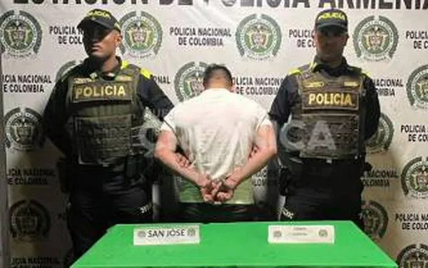 Cayó alias ‘Chitor’, uno de los más buscados del Quindío