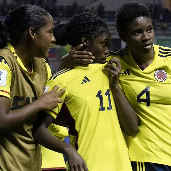 Jugadoras de la Selección Colombia Femenina, en nota sobre cuándo empieza el Mundial Sub-20 femenino