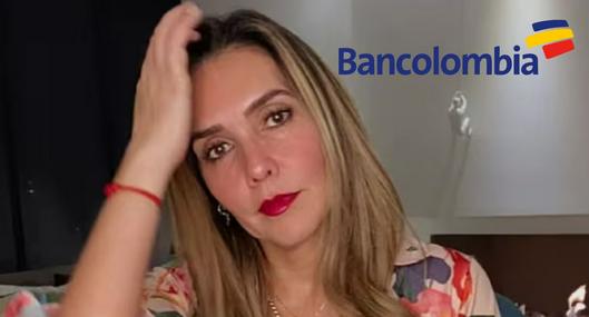 La periodista Mónica Rodrígiez expresó su molestia frente a las fallas que ha presentado Bancolombia y pidió ayuda de la Superintendencia Financiera.
