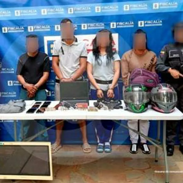 Capturados por la muerte de un hombre en Medellín. 
