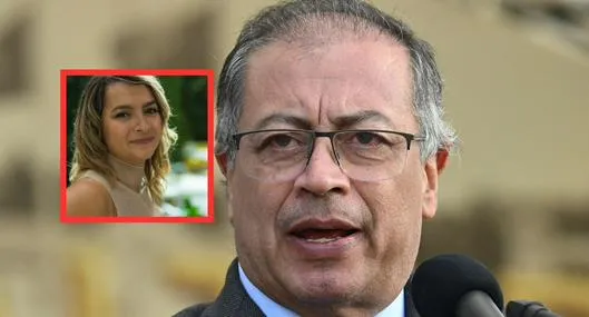 Andrea Petro, hija mayor del presidente Gustavo Petro, pide dejar el "show' por posible reelección del presidente en 2026. 