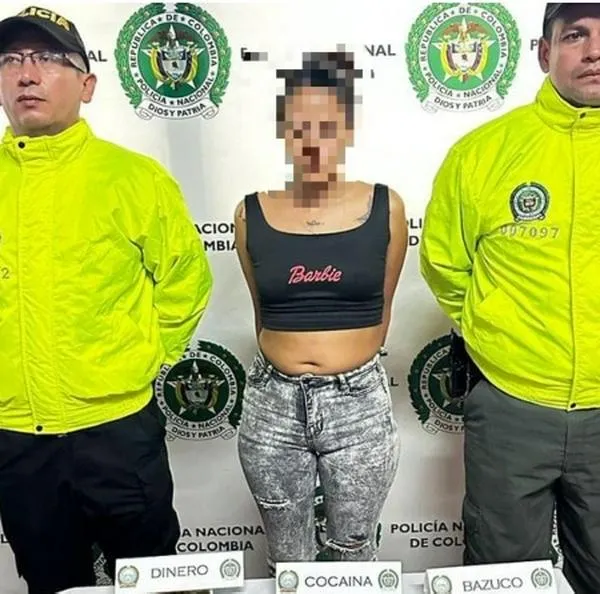 Capturaron a mujer que vendía drogas cerca a colegios y parques en Bucaramanga