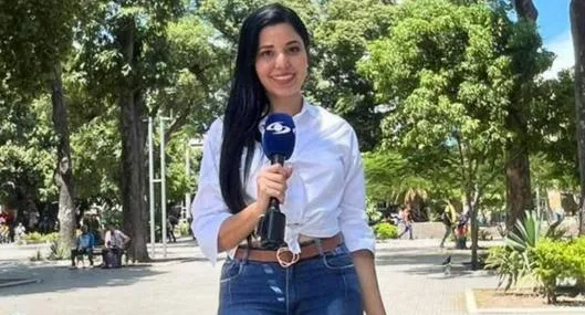 Jullieth Cano, periodista de Noticias Caracol, recibió amenazas en Cúcuta