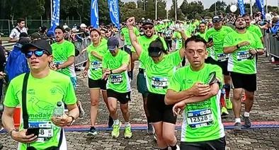carreras running: varias no van más en parque Simón Bolívar de Bogotá, según IDRD.