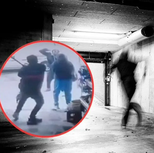 Con un bate, comerciante defendió a víctima de hurto en Bogotá y sacó corriendo al ladrón