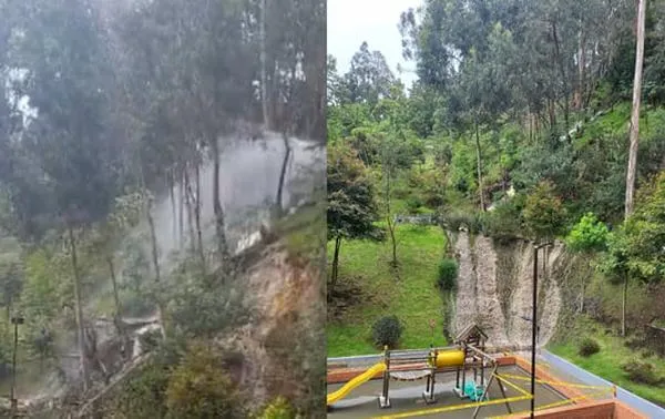 Persiste la emergencia en Usaquén: tubo de agua volvió a romperse
