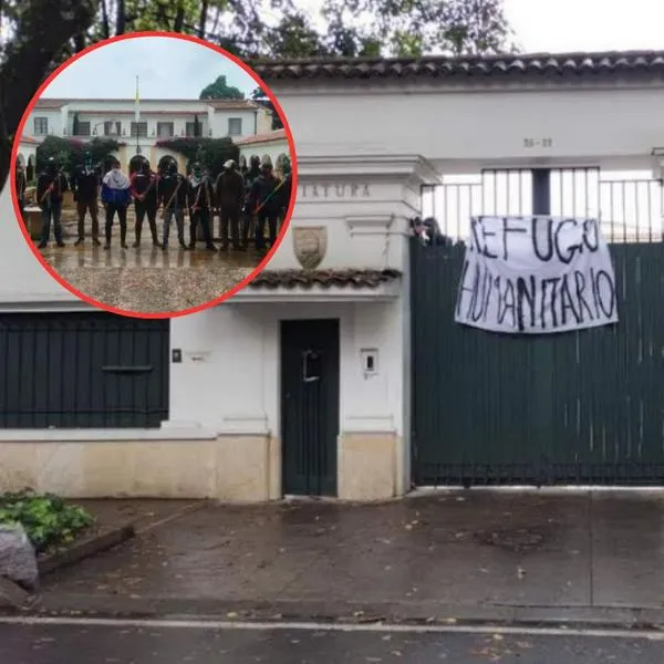 Nunciatura de Bogotá quedó libre de manifestantes por acuerdo con el Gobierno