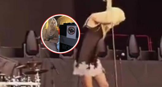 Un murcielago mordió a la cantante Taylor Momsen en pleno concierto en España