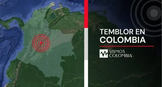Temblor hoy en Colombia fue de 4.4 y se sintió fuerte en Géneva, Quindío