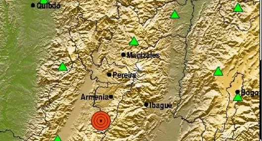 El fuerte temblor de esta madrugada del viernes levantó a muchos habitantes del Eje Cafetero, quienes se despertaron por el sismo de 4.4. 