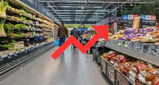 Personas en Colombia están gastando un 17,7 % más en la canasta familiar de productos de alta rotación y han tenido que comprar menos en supermercados.