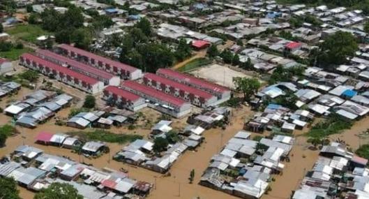 Crítica situación en Yondó, Antioquia, por lluvias: hay más de 1.300 personas afectadas