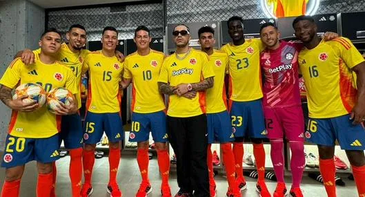 Luis Díaz, James Rodríguez y la Selección Colombia, al ritmo de Ryan Castro