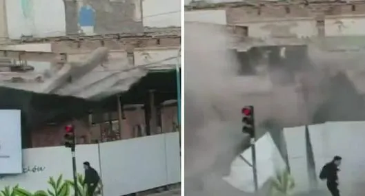 Edificio se cayó y dejó 6 obreros heridos en San Miguel de Tucumán, Argentina