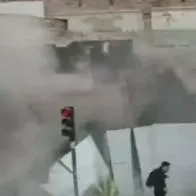 [Video] Derrumbe de edificio dejó varias personas heridas; imágenes son impresionantes