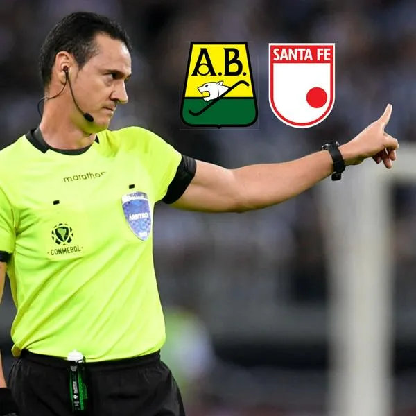 Árbitro de Santa fe vs. Bucaramanga: ¿Cuántas finales ha pitado Wilmar Roldán?