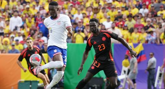 Selección Colombia hoy: Davinson Sánchez salvó gol contra Estados Unidos