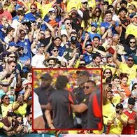 Colombianos se llevaron golpiza en EE. UU. por meterse a la cancha; hasta un niño sufrió