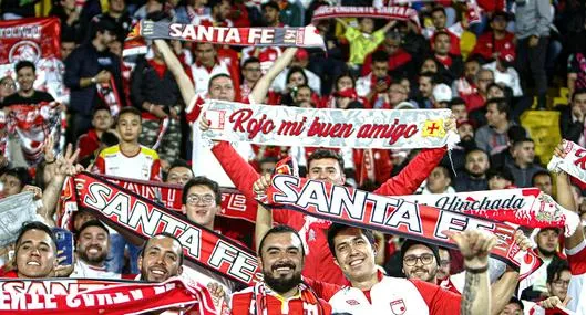 Final Santa Fe vs. Bucaramanga: se verá en pantalla gigante en parque Simon Bolívar