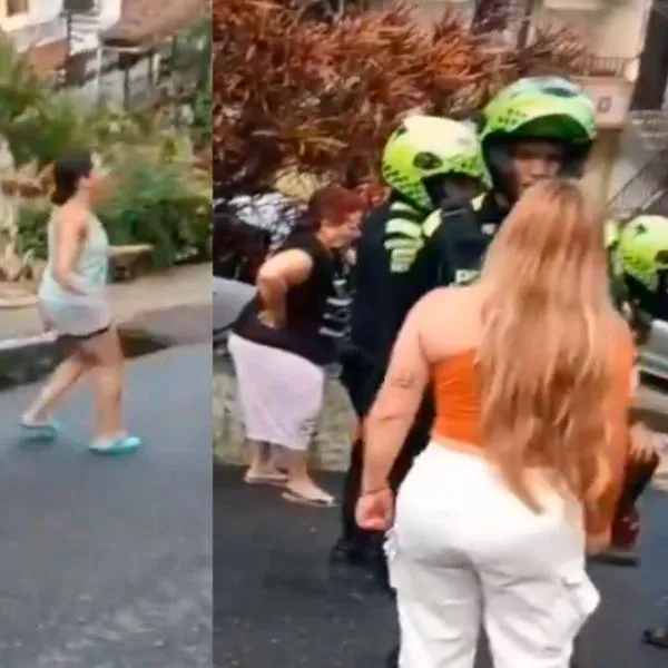 Fiesta en Medellín terminó en pelea con Policía y a mujer le dieron con teaser