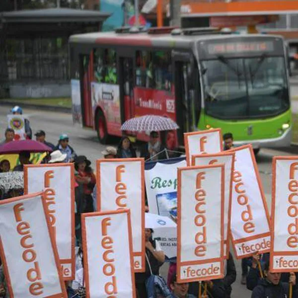 Fecode entra en paro permanente por movida del Gobierno con reforma a educación