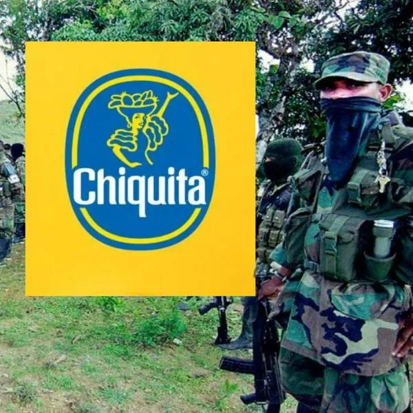 Logo de Chiquita Brands y paramilitares en Colombia. En relación con acusaciones de financiación. 