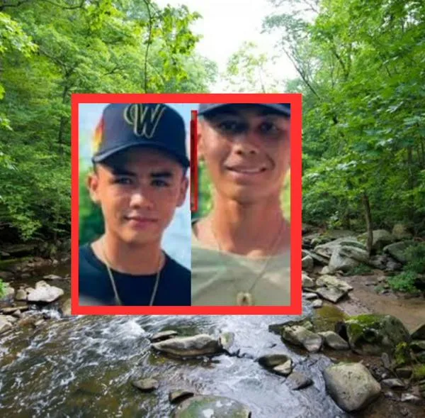 Santiago Ceballos y Óscar Soto, jóvenes que murieron ahogados. Eran mejores amigos.
