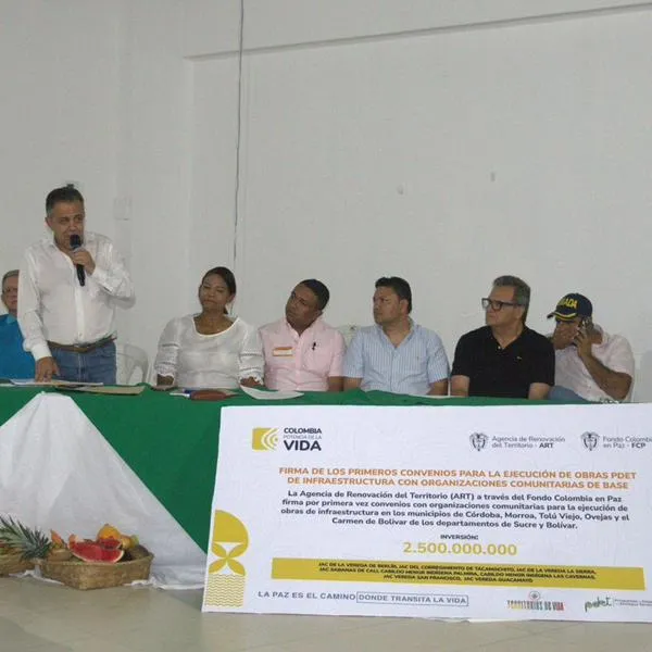 Obras en vías e infraestructura de Montes de María por avance del Acuerdo de Paz