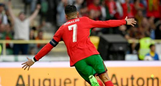 Vea los dos goles de Cristiano Ronaldo hoy, 11 de junio, con Portugal ante Irlanda, en un juego previo a la Eurocopa 2024.
