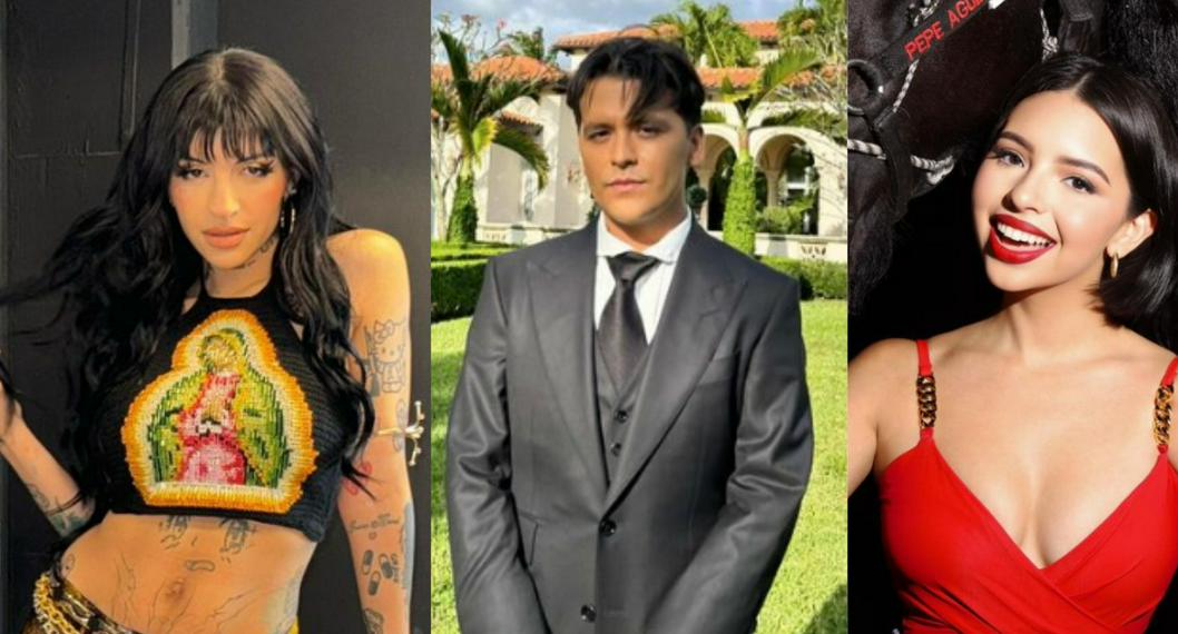 Cuántos años tiene Ángela Aguilar vs. Cazzu y Christian Nodal