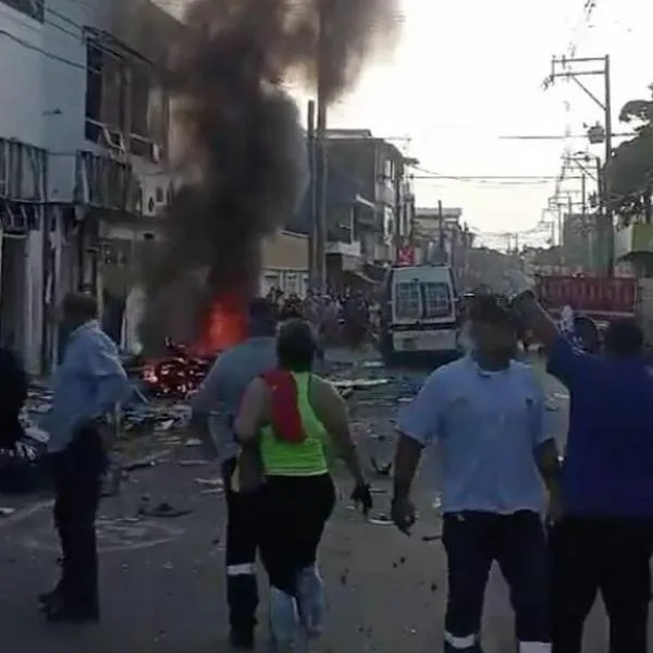 Reportan varios heridos tras explosión de moto bomba en Jamundí, Valle