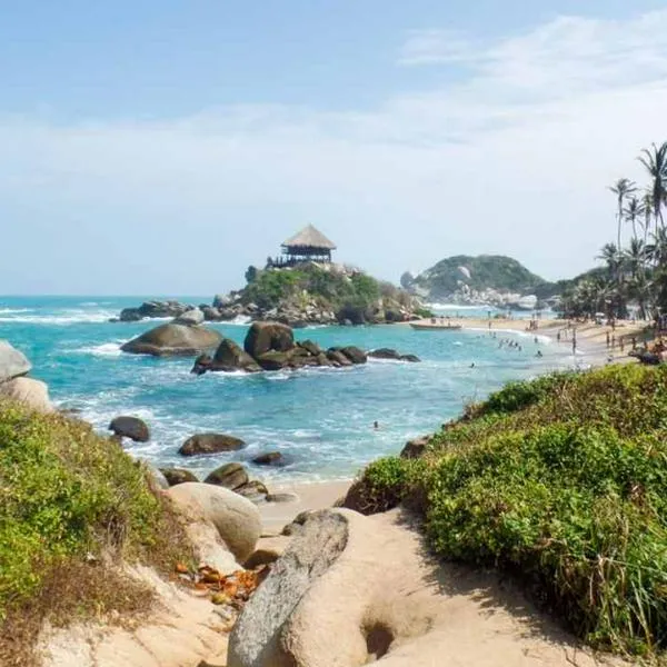 Foto del Parque Tayrona, en nota de por qué ese lugar está entre los sitios más estresantes de América Latina