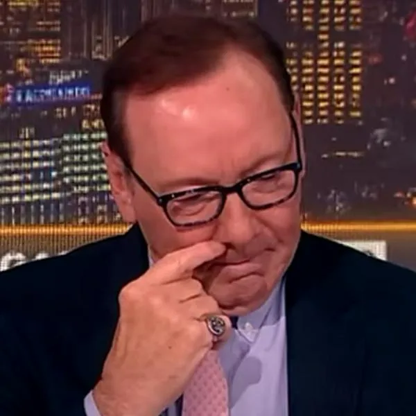 Kevin Spacey en 'Piers Morgan Uncensored', donde contó que ya no tiene dinero en la cuenta y su casa está embargada.