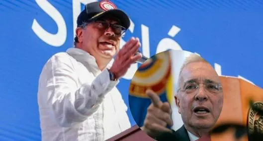 Gustavo Petro le responde a Uribe que lo habría señalado de colega de bandidos