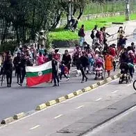 Manifestación de indígenas en carrera Séptima alteran operación de Transmilenio