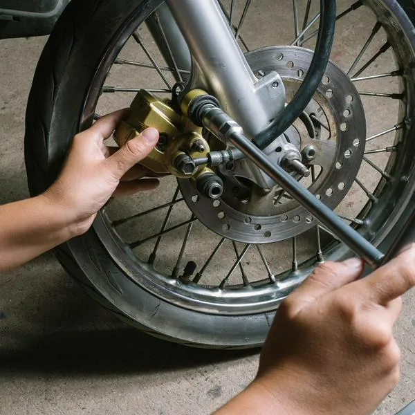 ¿Cómo saber cuándo cambiar las pastillas de freno de la moto?