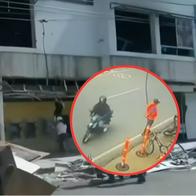 Video de explosión en Jamundí: muestran momento cuando dejan moto