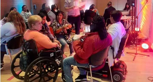 Encuentro Nacional Discapacidad por la Paz se celebró en Bogotá, el 6 de junio 